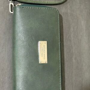 Forest Green Leather Wallet